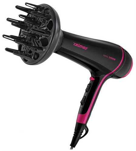 ZELMER ZHD8360 BLACK/PINK